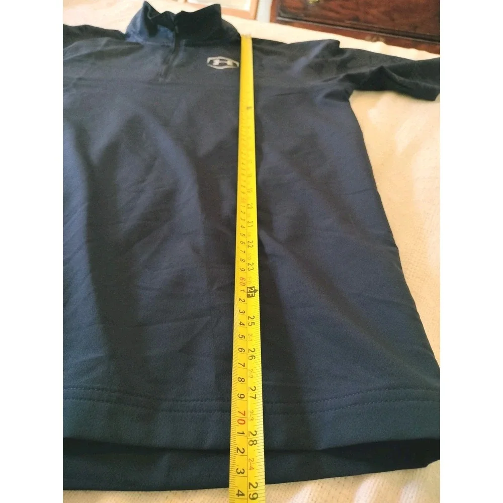 NWT Under Armour Baseball Batting Cage Jacket Men's Small Navy Blue Camo